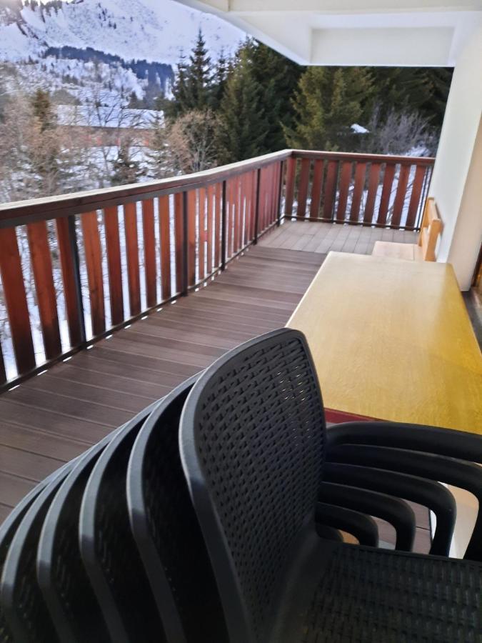 Apartamento Les Terrasses Du Mont Blanc Le Praz de Lys Exterior foto