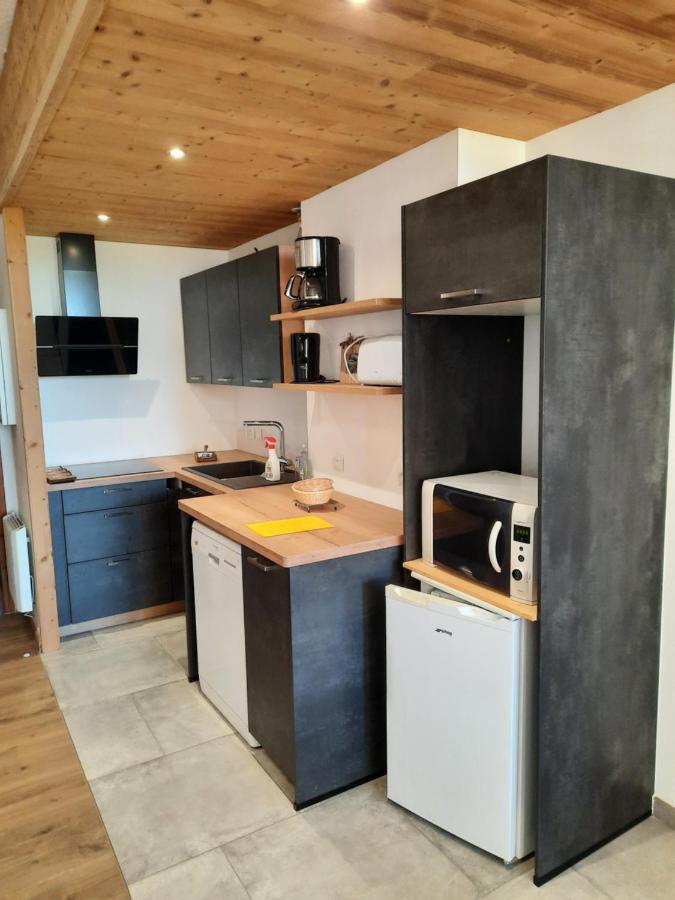 Apartamento Les Terrasses Du Mont Blanc Le Praz de Lys Exterior foto